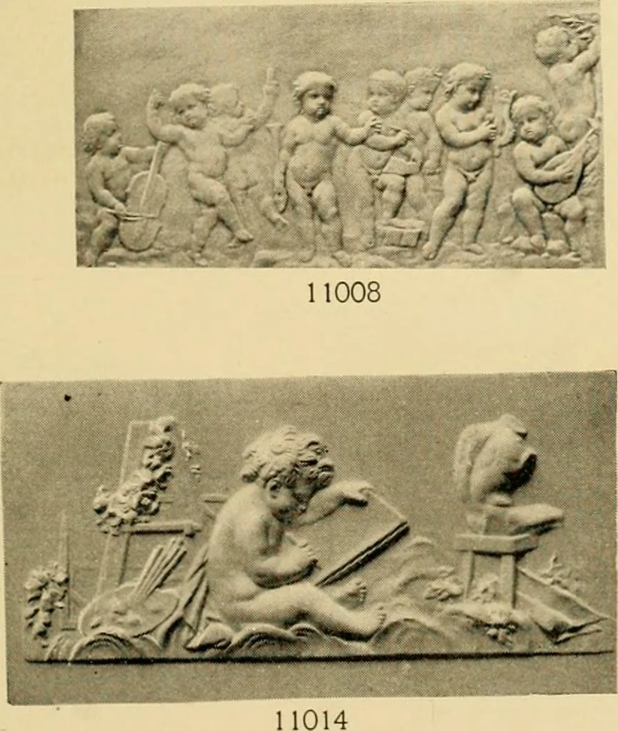 An illustration from Catalogue of plaster cast reproductions from antique, medieval and modern sculpture : subjects for art schools., 1901, leaf 204