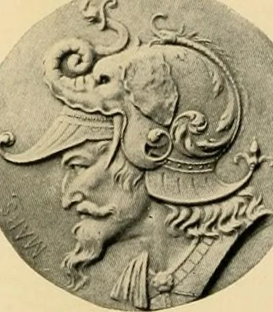 An illustration from Catalogue of plaster cast reproductions from antique, medieval and modern sculpture : subjects for art schools., 1901, leaf 205