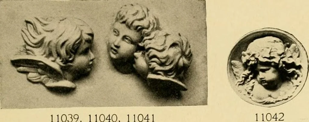 An illustration from Catalogue of plaster cast reproductions from antique, medieval and modern sculpture : subjects for art schools., 1901, leaf 206