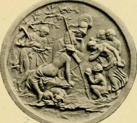 An illustration from Catalogue of plaster cast reproductions from antique, medieval and modern sculpture : subjects for art schools., 1901, leaf 206
