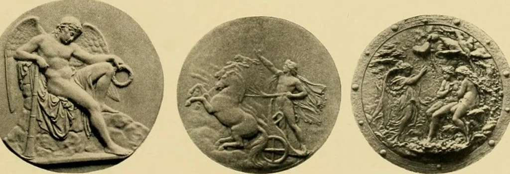 An illustration from Catalogue of plaster cast reproductions from antique, medieval and modern sculpture : subjects for art schools., 1901, leaf 206