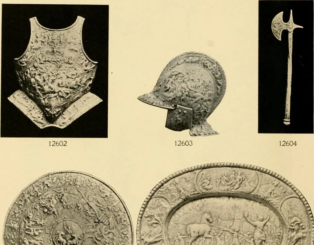 An illustration from Catalogue of plaster cast reproductions from antique, medieval and modern sculpture : subjects for art schools., 1901, leaf 213