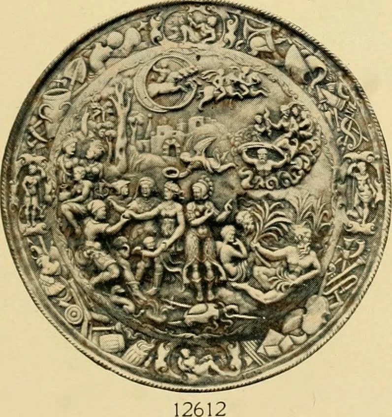 An illustration from Catalogue of plaster cast reproductions from antique, medieval and modern sculpture : subjects for art schools., 1901, leaf 214