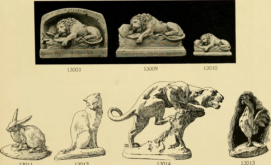An illustration from Catalogue of plaster cast reproductions from antique, medieval and modern sculpture : subjects for art schools., 1901, leaf 218