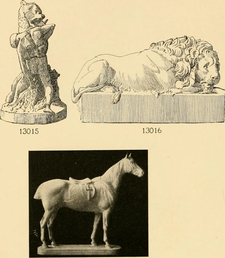 An illustration from Catalogue of plaster cast reproductions from antique, medieval and modern sculpture : subjects for art schools., 1901, leaf 219