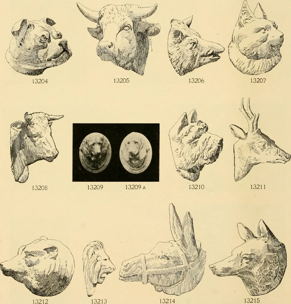 An illustration from Catalogue of plaster cast reproductions from antique, medieval and modern sculpture : subjects for art schools., 1901, leaf 223