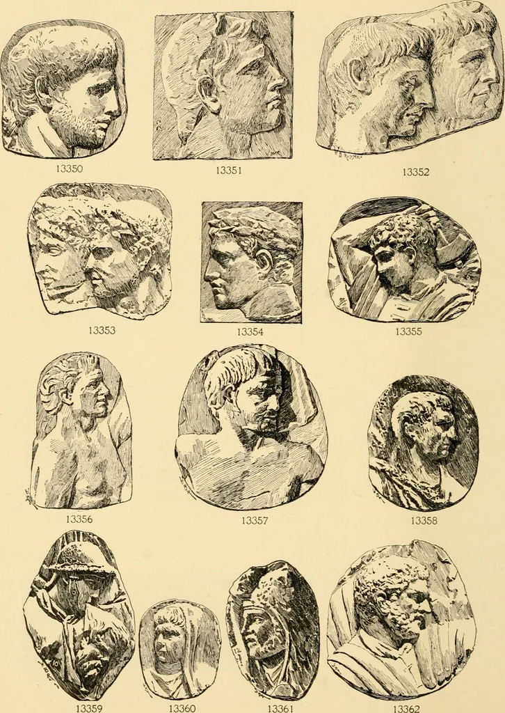 An illustration from Catalogue of plaster cast reproductions from antique, medieval and modern sculpture : subjects for art schools., 1901, leaf 225