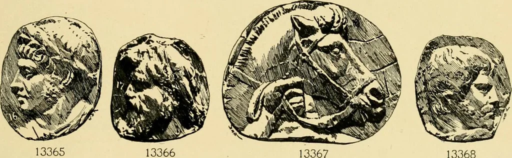 An illustration from Catalogue of plaster cast reproductions from antique, medieval and modern sculpture : subjects for art schools., 1901, leaf 226