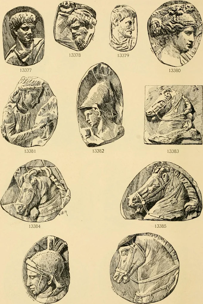 An illustration from Catalogue of plaster cast reproductions from antique, medieval and modern sculpture : subjects for art schools., 1901, leaf 227