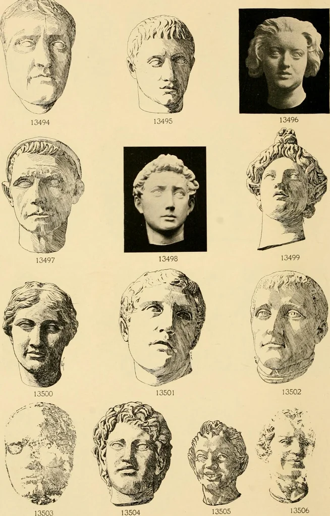An illustration from Catalogue of plaster cast reproductions from antique, medieval and modern sculpture : subjects for art schools., 1901, leaf 231