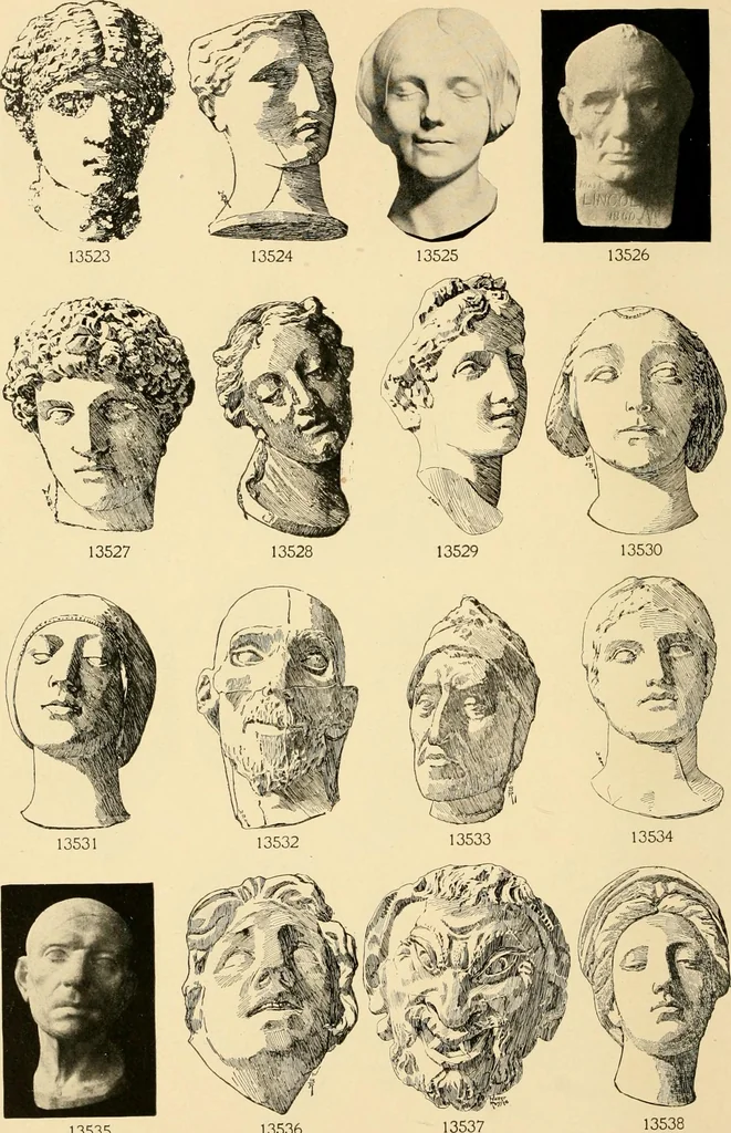 An illustration from Catalogue of plaster cast reproductions from antique, medieval and modern sculpture : subjects for art schools., 1901, leaf 233