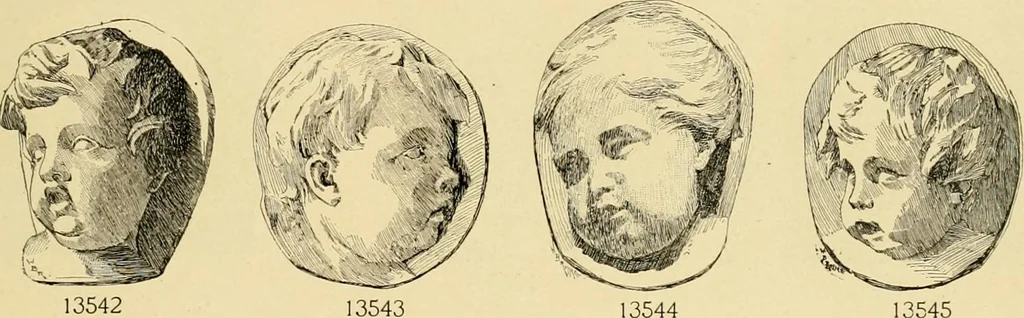 An illustration from Catalogue of plaster cast reproductions from antique, medieval and modern sculpture : subjects for art schools., 1901, leaf 234