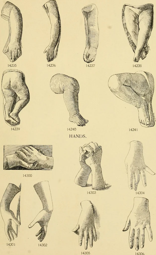 An illustration from Catalogue of plaster cast reproductions from antique, medieval and modern sculpture : subjects for art schools., 1901, leaf 238