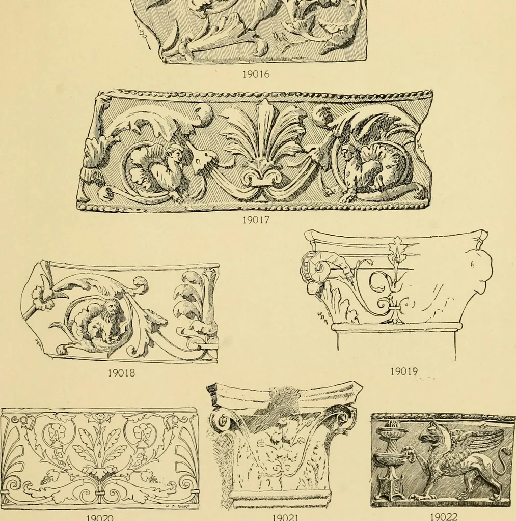 An illustration from Catalogue of plaster cast reproductions from antique, medieval and modern sculpture : subjects for art schools., 1901, leaf 282