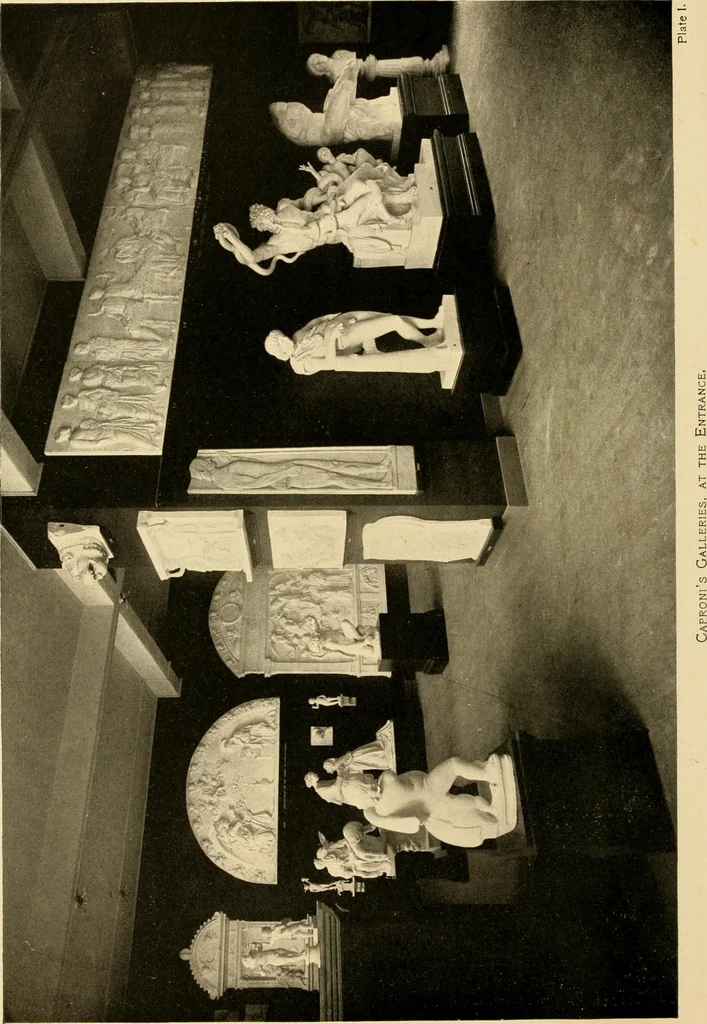 An illustration from Catalogue of plaster cast reproductions from antique, medieval and modern sculpture : subjects for art schools., 1901, leaf 89