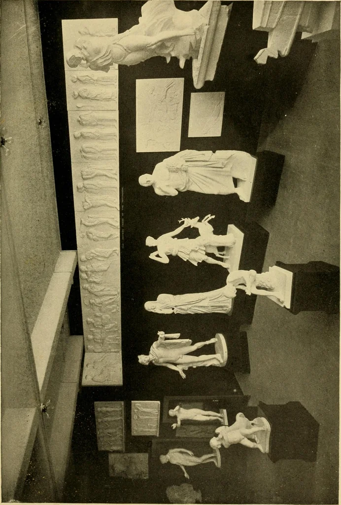 An illustration from Catalogue of plaster cast reproductions from antique, medieval and modern sculpture : subjects for art schools., 1901, leaf 90