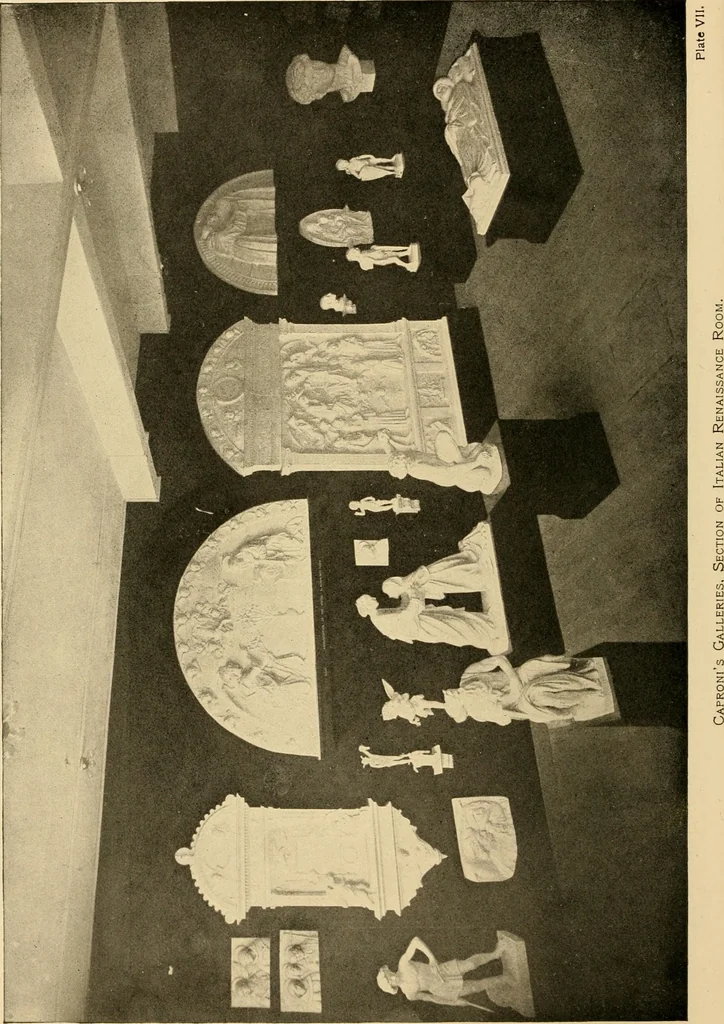 An illustration from Catalogue of plaster cast reproductions from antique, medieval and modern sculpture : subjects for art schools., 1901, leaf 95