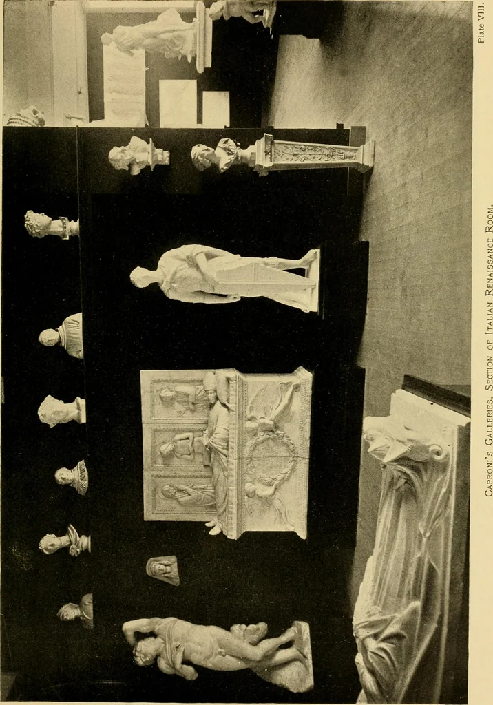 An illustration from Catalogue of plaster cast reproductions from antique, medieval and modern sculpture : subjects for art schools., 1901, leaf 96