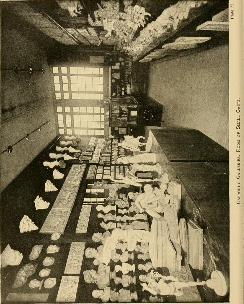 An illustration from Catalogue of plaster cast reproductions from antique, medieval and modern sculpture : subjects for art schools., 1901, leaf 99