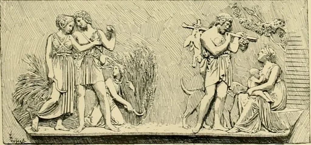 An illustration from Catalogue of plaster cast reproductions from antique, medieval and modern sculpture., 1894, leaf 102