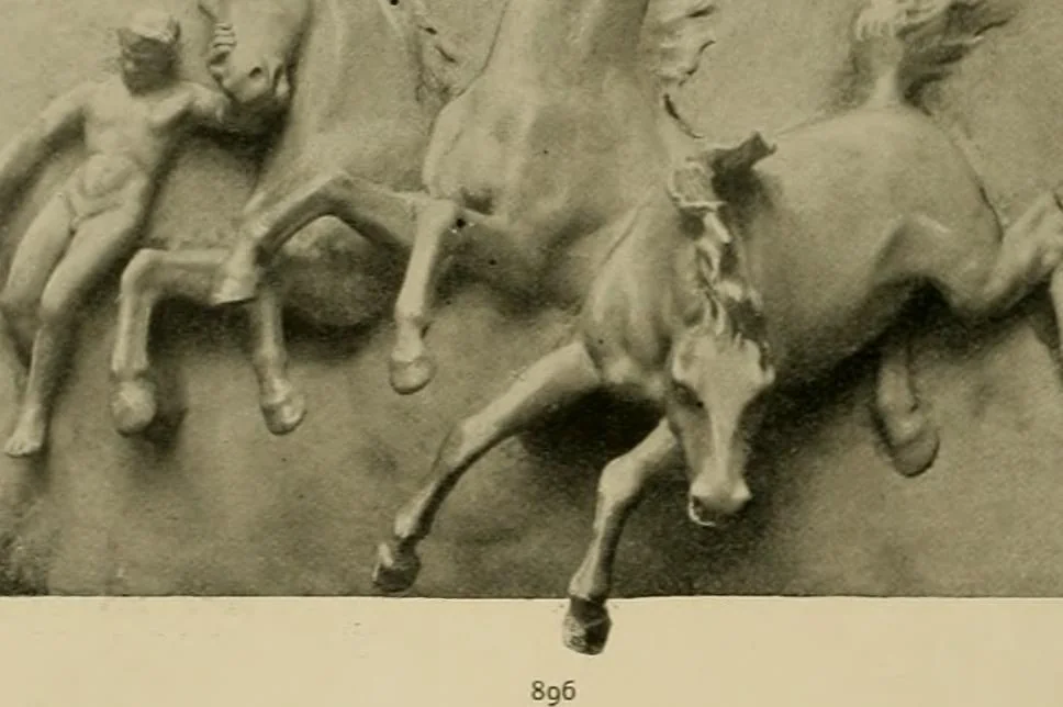 An illustration from Catalogue of plaster cast reproductions from antique, medieval and modern sculpture., 1894, leaf 103