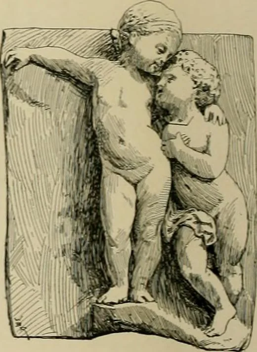 An illustration from Catalogue of plaster cast reproductions from antique, medieval and modern sculpture., 1894, leaf 105