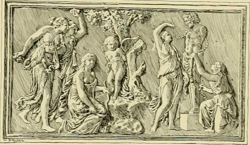 An illustration from Catalogue of plaster cast reproductions from antique, medieval and modern sculpture., 1894, leaf 106