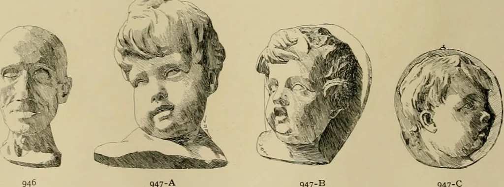 An illustration from Catalogue of plaster cast reproductions from antique, medieval and modern sculpture., 1894, leaf 119