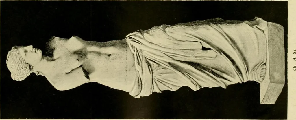 An illustration from Catalogue of plaster cast reproductions from antique, medieval and modern sculpture., 1894, leaf 12
