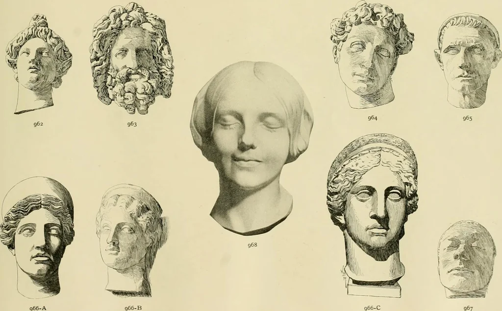 An illustration from Catalogue of plaster cast reproductions from antique, medieval and modern sculpture., 1894, leaf 122