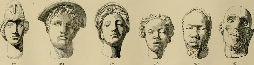An illustration from Catalogue of plaster cast reproductions from antique, medieval and modern sculpture., 1894, leaf 123