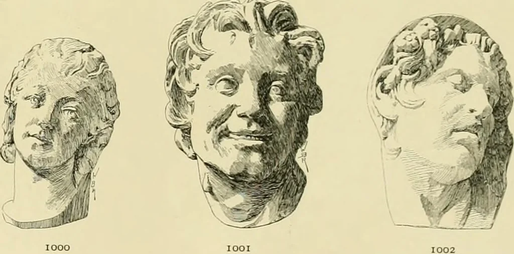 An illustration from Catalogue of plaster cast reproductions from antique, medieval and modern sculpture., 1894, leaf 126