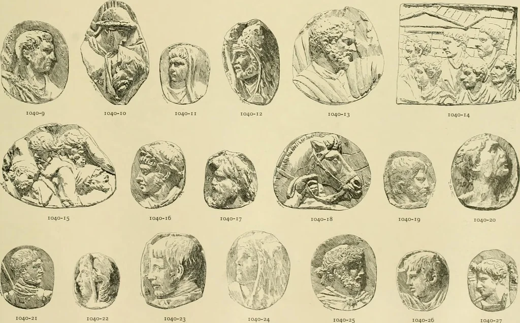 An illustration from Catalogue of plaster cast reproductions from antique, medieval and modern sculpture., 1894, leaf 132