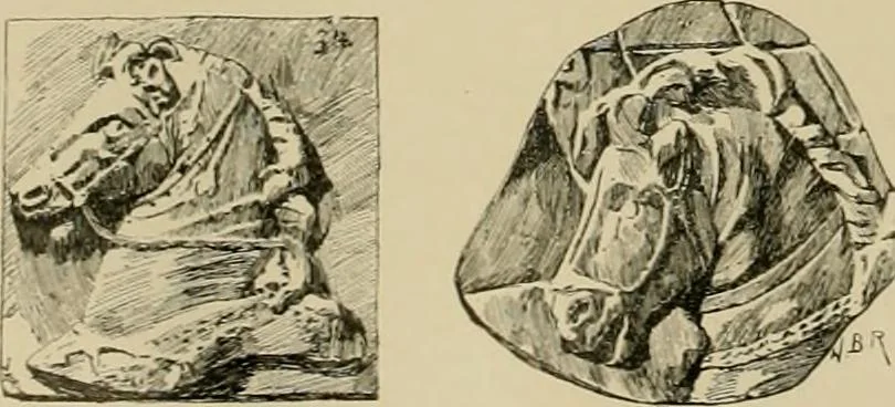 An illustration from Catalogue of plaster cast reproductions from antique, medieval and modern sculpture., 1894, leaf 133