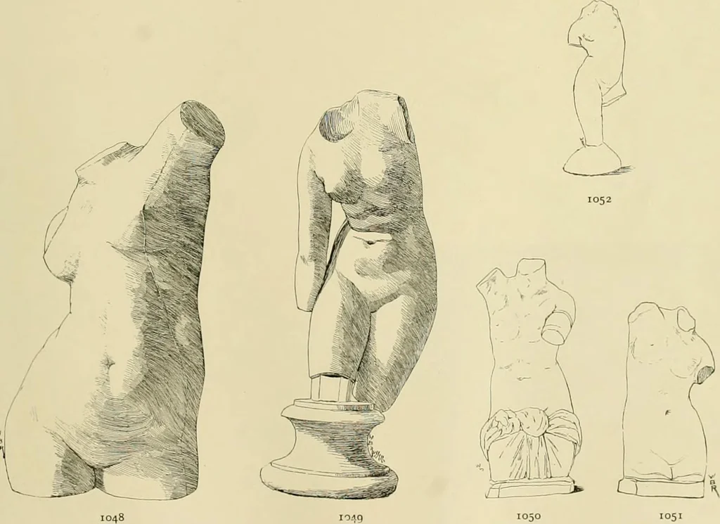 An illustration from Catalogue of plaster cast reproductions from antique, medieval and modern sculpture., 1894, leaf 136