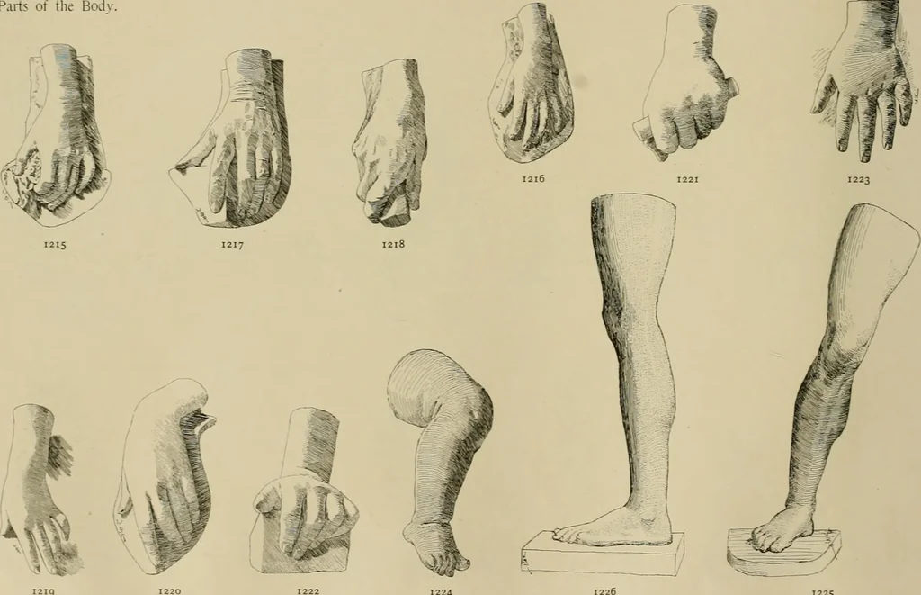 An illustration from Catalogue of plaster cast reproductions from antique, medieval and modern sculpture., 1894, leaf 153