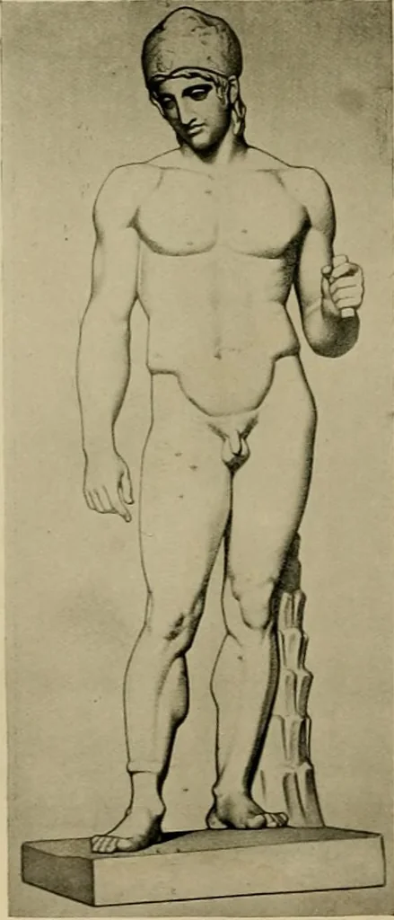 An illustration from Catalogue of plaster cast reproductions from antique, medieval and modern sculpture., 1894, leaf 17