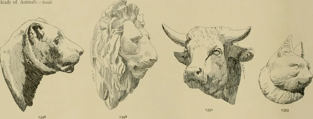 An illustration from Catalogue of plaster cast reproductions from antique, medieval and modern sculpture., 1894, leaf 171