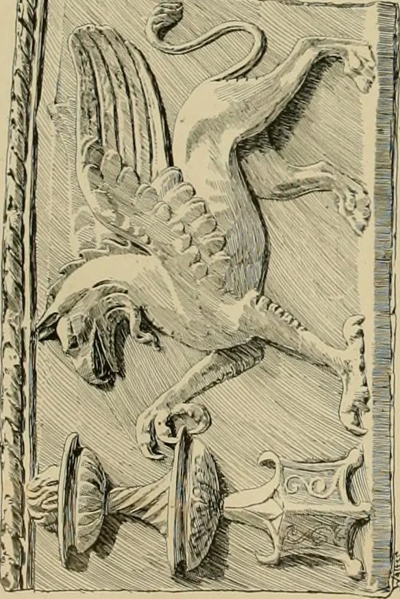 An illustration from Catalogue of plaster cast reproductions from antique, medieval and modern sculpture., 1894, leaf 215