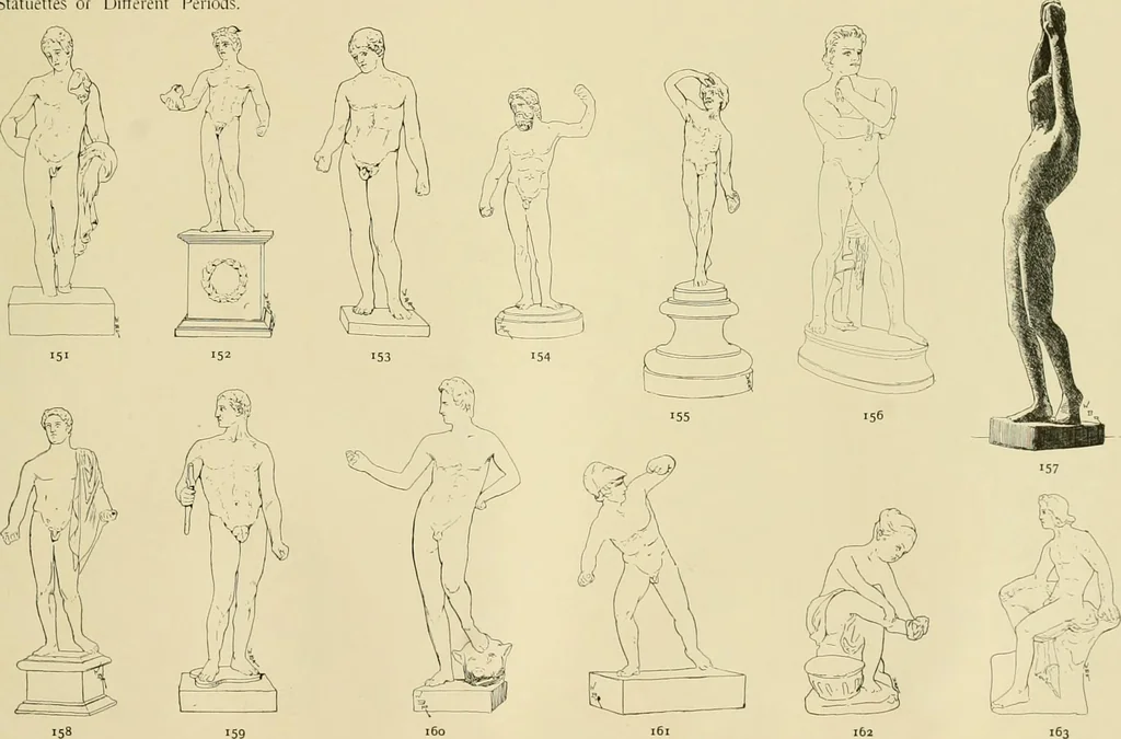 An illustration from Catalogue of plaster cast reproductions from antique, medieval and modern sculpture., 1894, leaf 30
