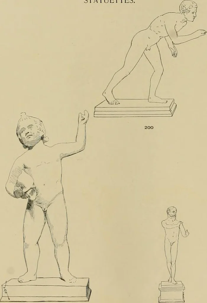 An illustration from Catalogue of plaster cast reproductions from antique, medieval and modern sculpture., 1894, leaf 33