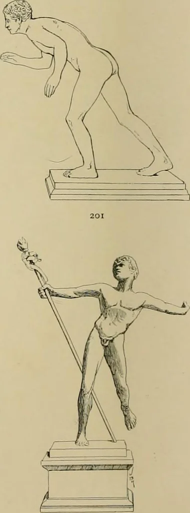 An illustration from Catalogue of plaster cast reproductions from antique, medieval and modern sculpture., 1894, leaf 33