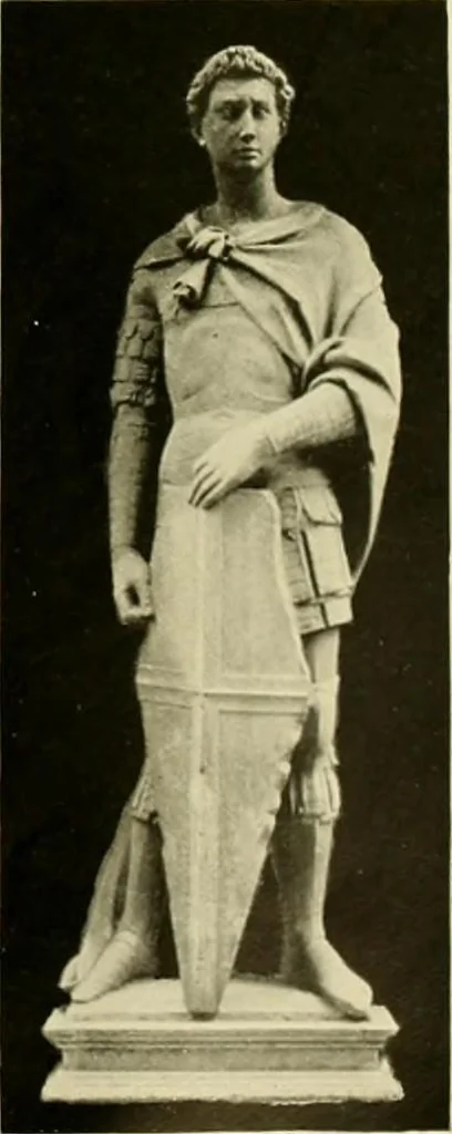 An illustration from Catalogue of plaster cast reproductions from antique, medieval and modern sculpture., 1894, leaf 38