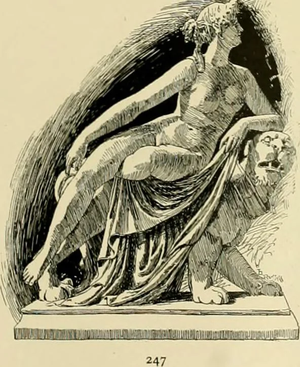 An illustration from Catalogue of plaster cast reproductions from antique, medieval and modern sculpture., 1894, leaf 42