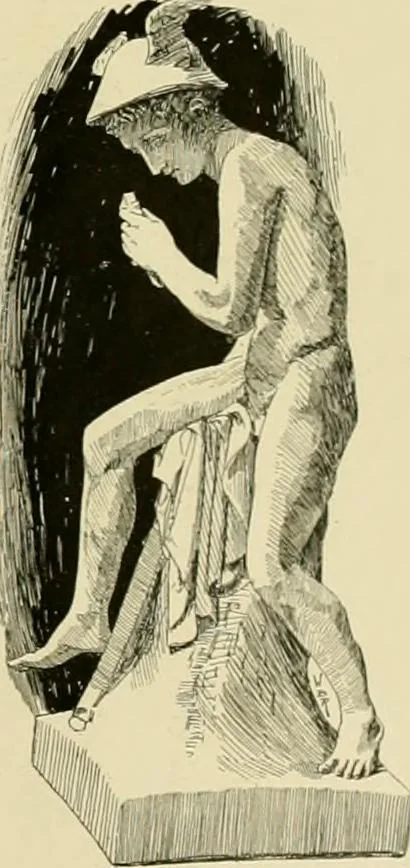 An illustration from Catalogue of plaster cast reproductions from antique, medieval and modern sculpture., 1894, leaf 42