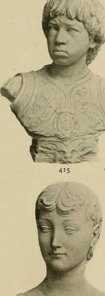 An illustration from Catalogue of plaster cast reproductions from antique, medieval and modern sculpture., 1894, leaf 55