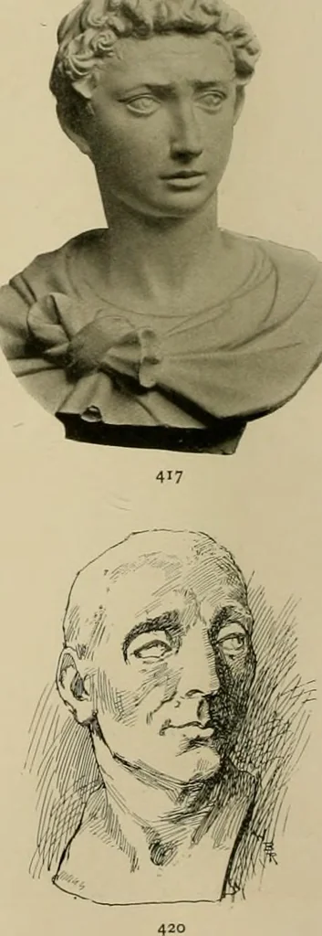 An illustration from Catalogue of plaster cast reproductions from antique, medieval and modern sculpture., 1894, leaf 55
