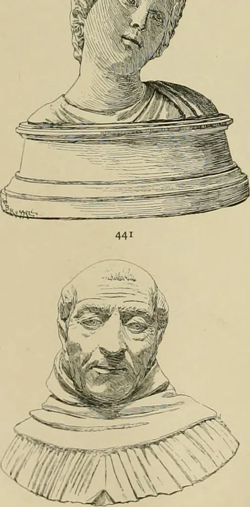 An illustration from Catalogue of plaster cast reproductions from antique, medieval and modern sculpture., 1894, leaf 57