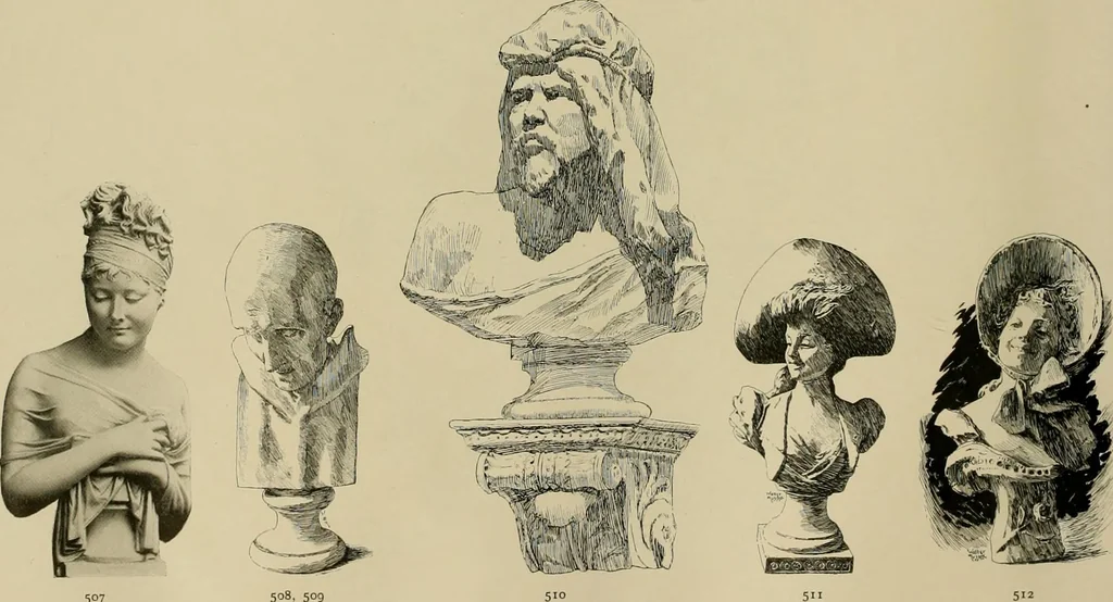 An illustration from Catalogue of plaster cast reproductions from antique, medieval and modern sculpture., 1894, leaf 59