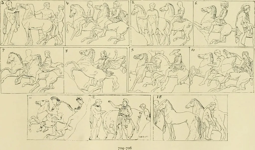 An illustration from Catalogue of plaster cast reproductions from antique, medieval and modern sculpture., 1894, leaf 68